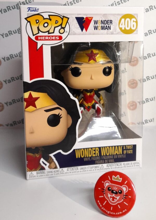 Funko Pop! Heroes: Wonder Woman 80 - Mujer Maravilla - Giro del Destino - DC - 406 - Image 3