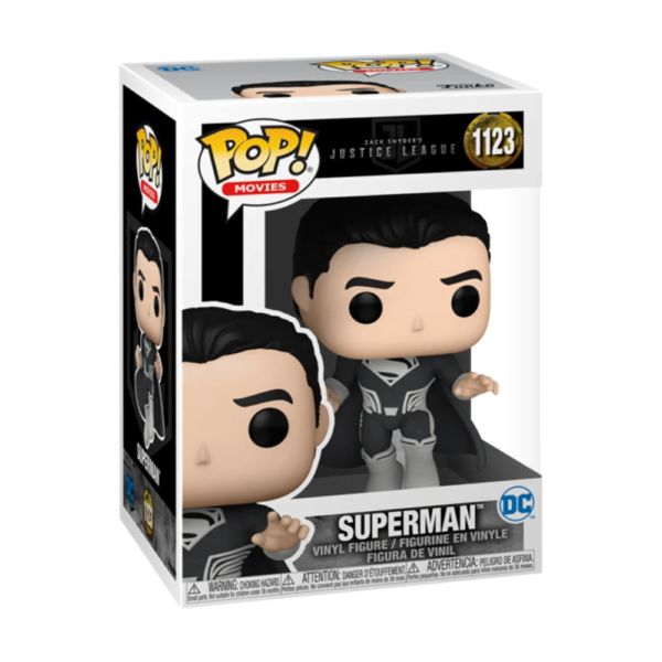 Funko Pop! Movies - DC Justice League Snyders Cut - Superman Traje Negro - Image 2